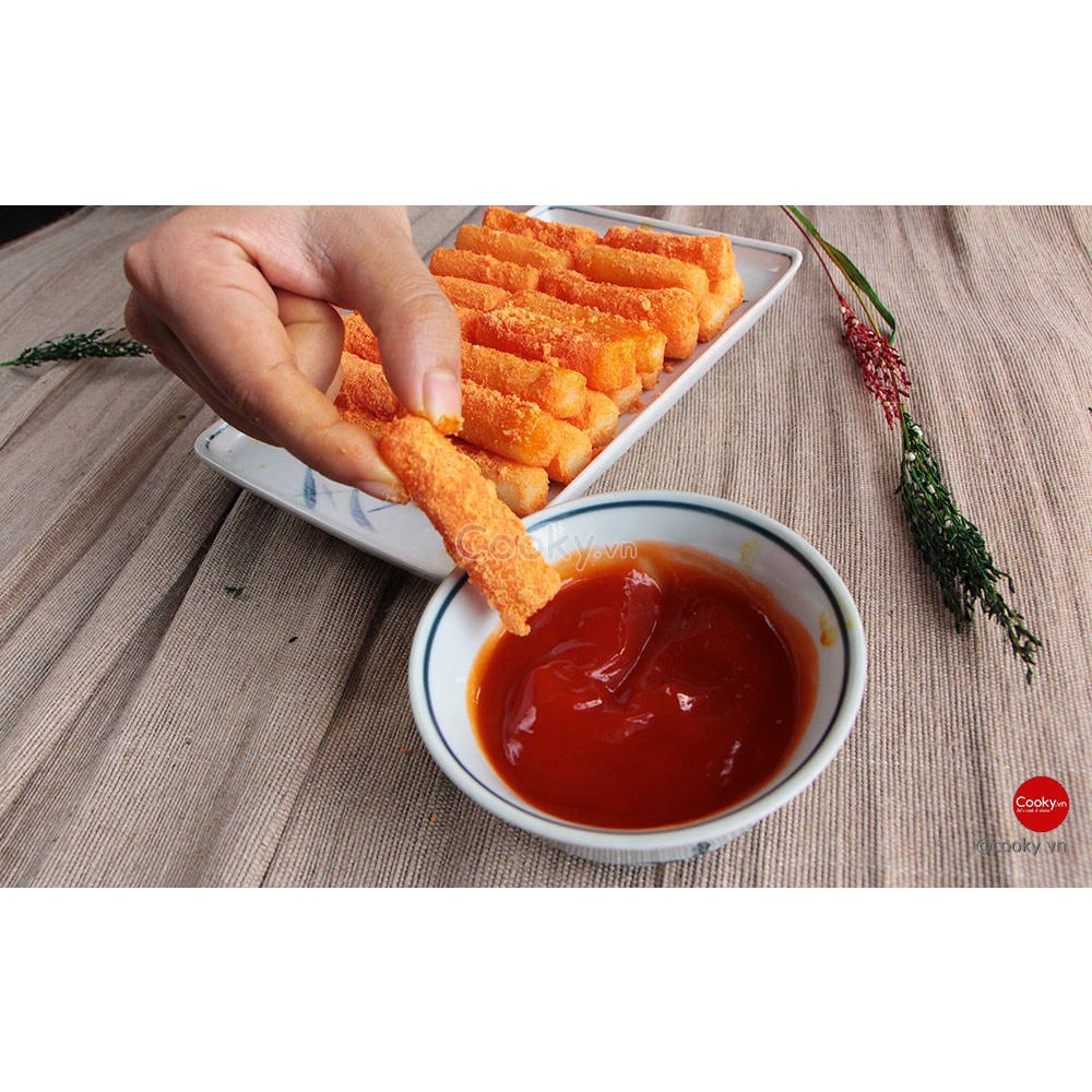 Bột gia vị Tokbokki phô mai gói 300gr Nguyên liệu hoàn hảo cho món Tokbokki Hàn Quốc
