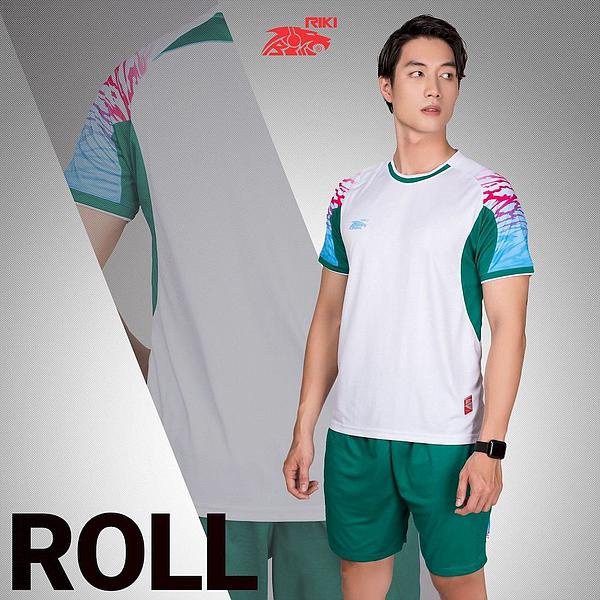Quần áo bóng đá Riki Silver Roll - Chất liệu vải mè cao cấp, thấm hút và co giãn tốt