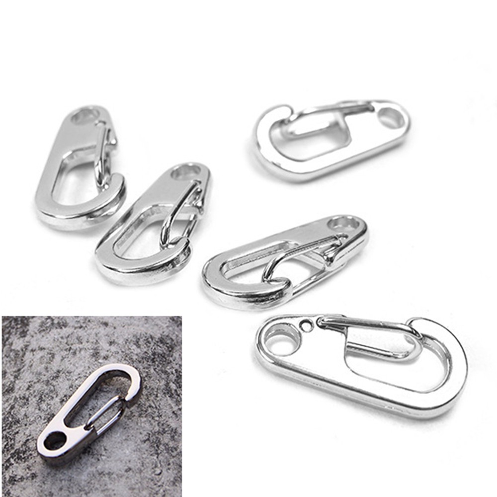 Gofidin 4/8 Móc Khóa Chữ D Mini Bằng Hợp Kim Nhôm Chất Lượng Cao