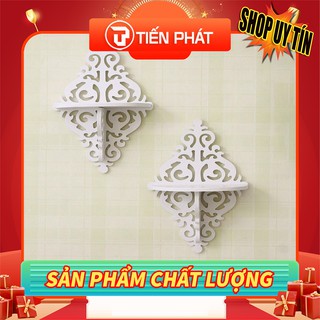 Kệ treo tường hoa văn hình thoi
