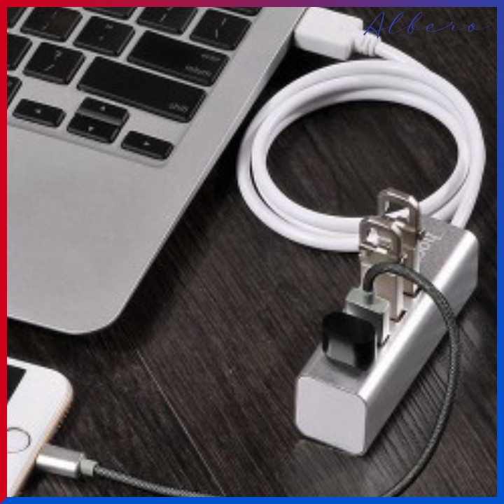 [FREE SHIP] Hub chia USB ra 4 cổng Hoco HB1 Chính Hãng - Bảo hành 12 tháng [VN]