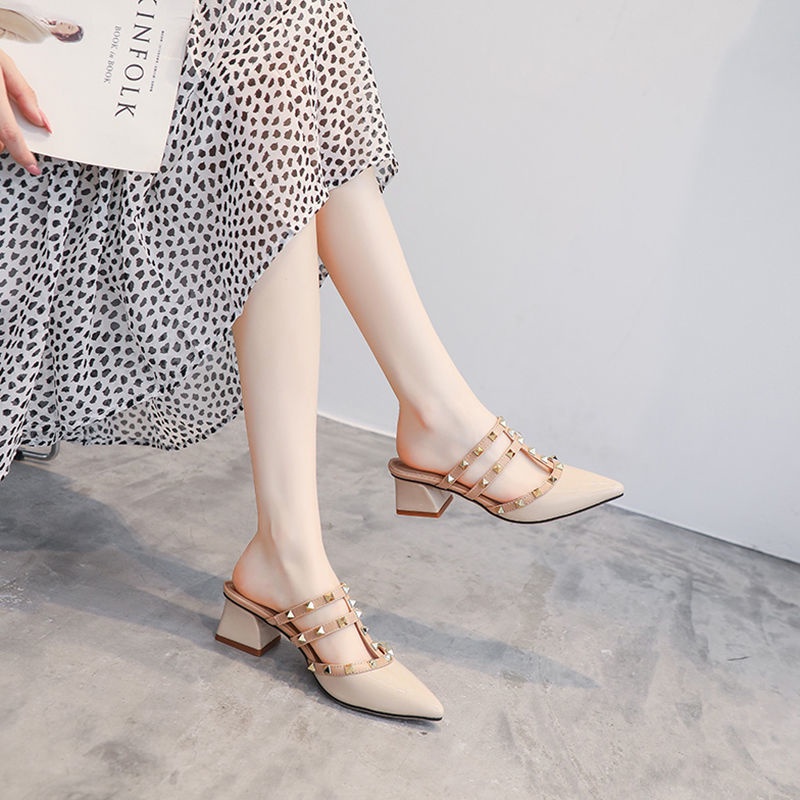 Giày Cao Gót Sandal Kasut Wanita Perempuan Câu Lạc Bộ Cho Nữ