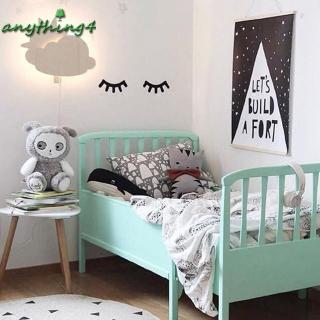 Set 2 Sticker Dán Tường Hình Đôi Mi Mắt 3d Dễ Thương
