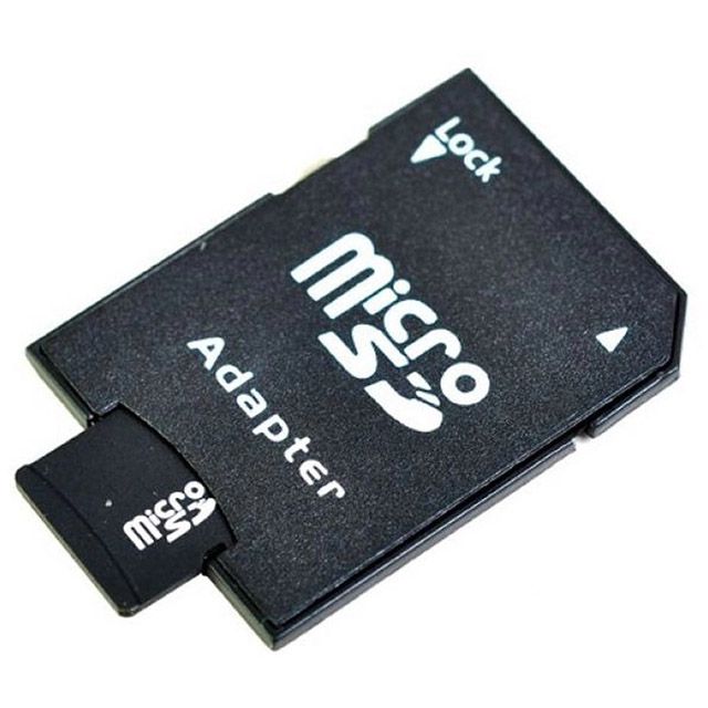 Bộ 1 thẻ nhớ MicroSDHC 8GB và 1 Adapter PeepVN SD02 (Đen)