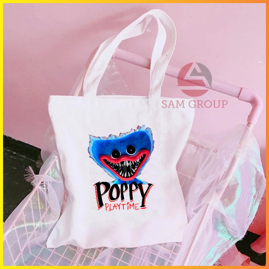 Túi Tote in hình Poppy Playtime  cực hot nhiều mẫu khác nhau