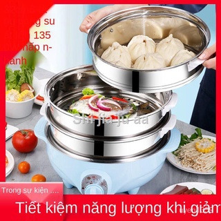 ♀❡♘Công Suất Nồi Hấp Điện Gia Đình Đa Năng 3 Tầng Nhiều Lớp, Một Lớp Hấp Tạo Tác Hấp Bánh Mì Tự Động Tắt Nguồn Máy Xông