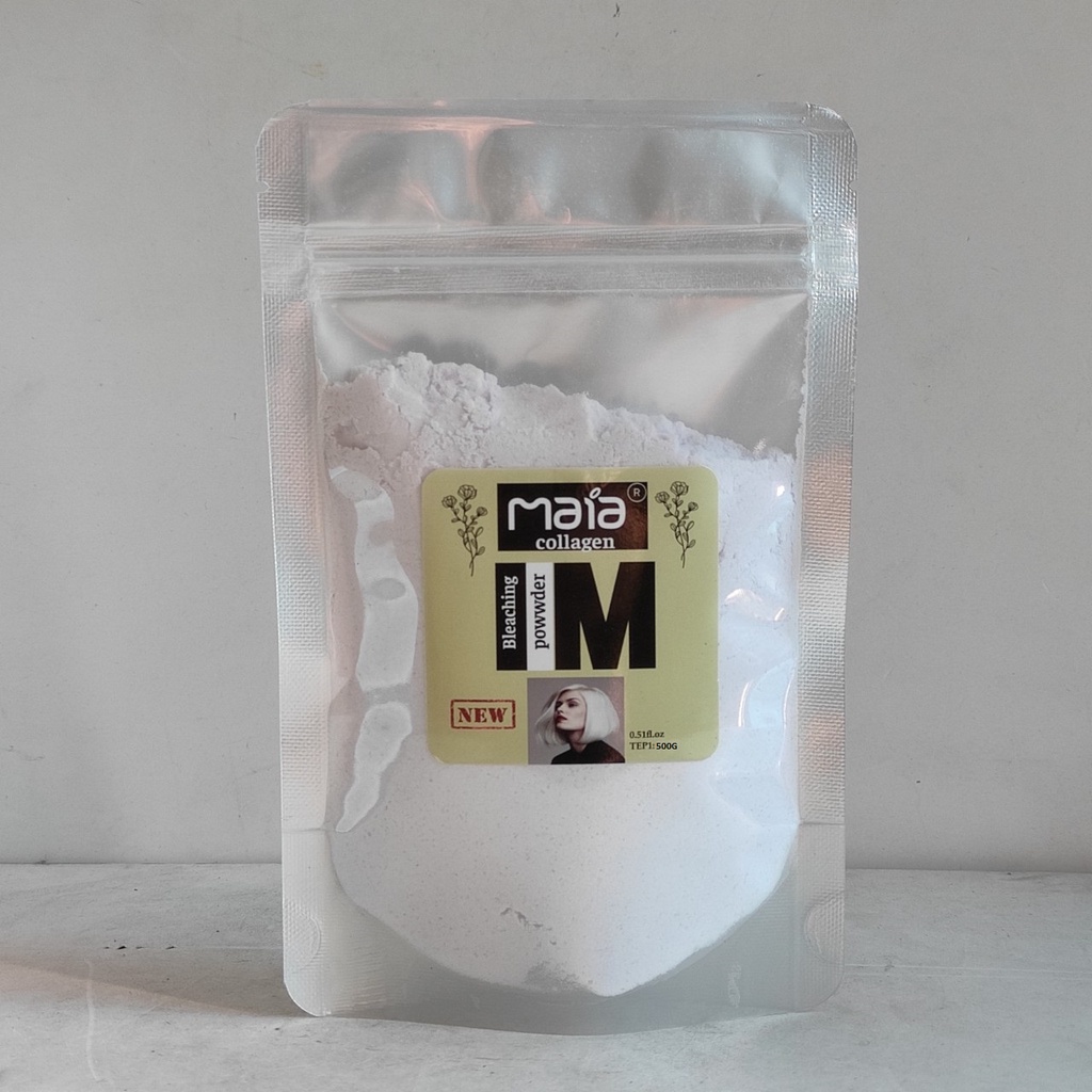 [Tặng oxy]Bột tẩy Maia  500g CN Nhật, chống xót tối đa, tẩy 1 lần lên tông 8,9