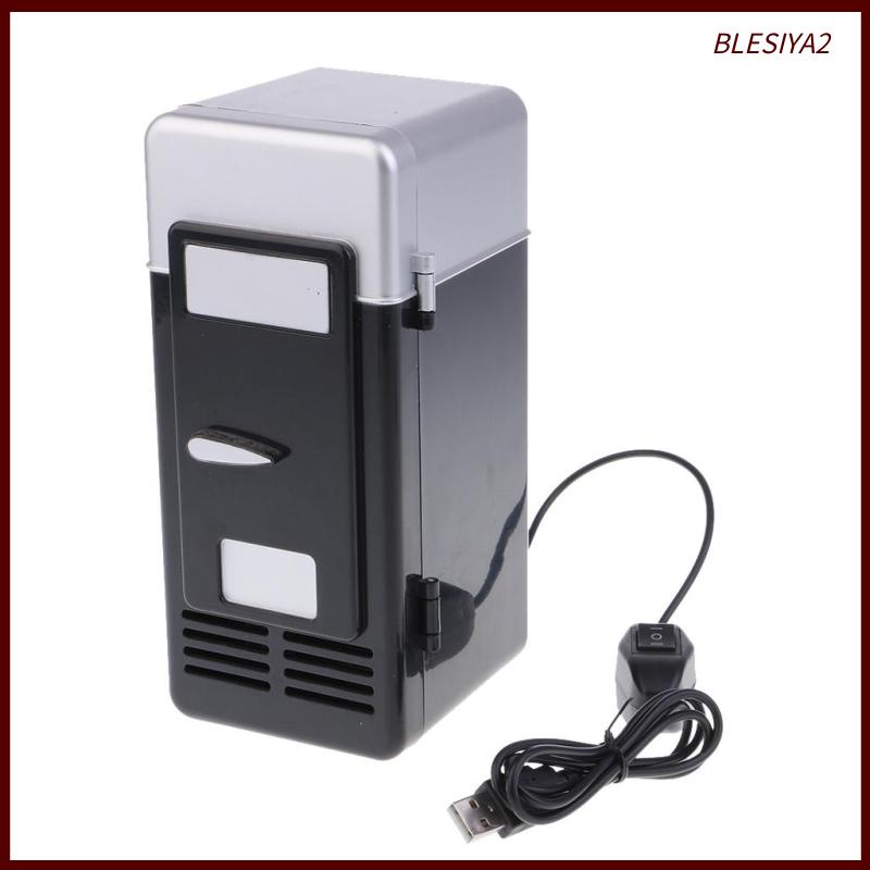 Tủ Lạnh Mini USB Có Đèn LED Cho Xe Hơi, Thuyền