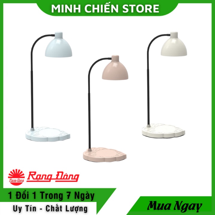 Đèn bàn làm việc Rạng Đông LED cảm ứng RD-RL-60 8W đèn học chống cận 3 mức độ sáng phù hợp với mắt