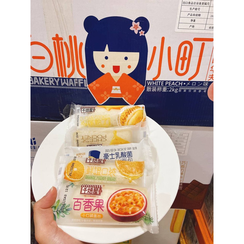 Bánh mix Đài Loan nhiều vị 1kg bánh ngon date mới