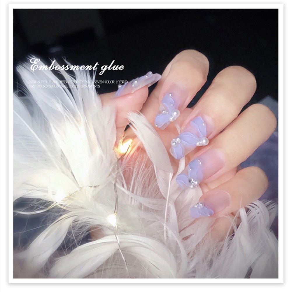 Keo Dán Móng Tay Nghệ Thuật 3D 5ml Dùng Một Lần