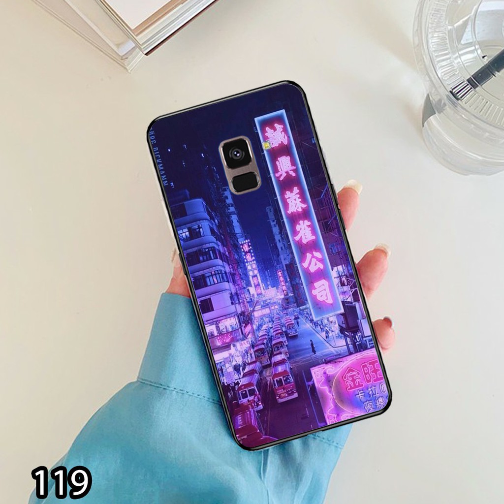 Ốp lưng Samsung A6-2018/A6 Plus/A8-2018/A8 Plus in hình Thanh phố Đêm siêu đẹp, lạ_KINGSTORE.HN_Ốp SS A6/A6P/A8/A8P