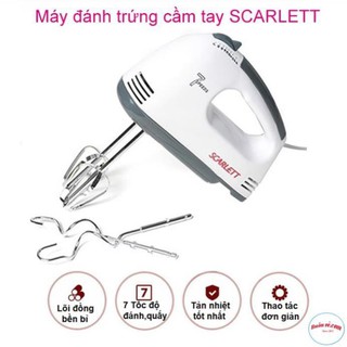 Máy đánh trứng, máy nhào bột câm tay scarlett tiện dụng