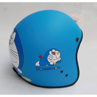 Mũ phượt 3/4 Doreamon chính hãng NTMax