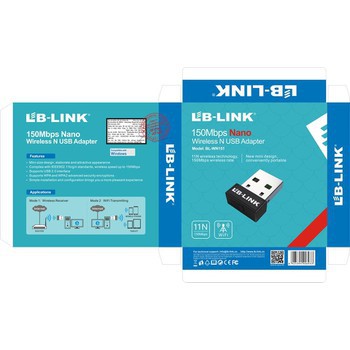 USB WIFI LB-LINK thu wifi cho máy tính bàn, laptop