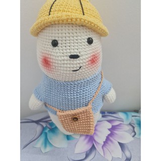 gấu  we bare bears móc len