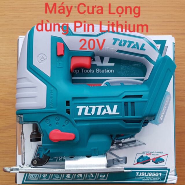 Máy cưa lọng pin 20v total tjsli8501