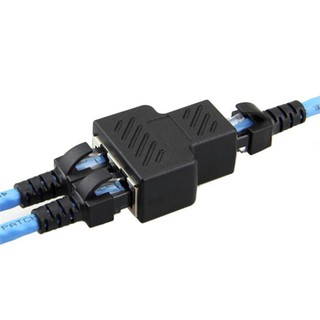 Đầu Nối Chia Dây Cáp Mạng LAN 1 ra 2 Có Chống Nhiễu