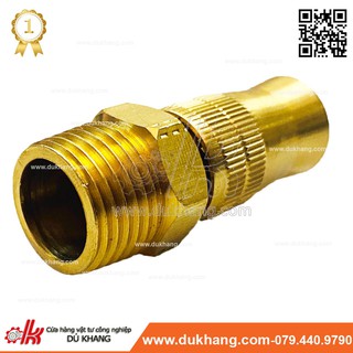 Béc rửa xe ren ngoài 21mm có chĩnh