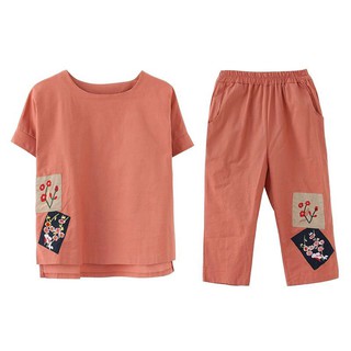Set Bộ Lửng Vải Đũi