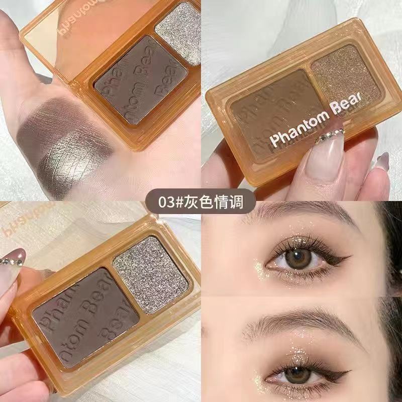 [Hàng mới về] Bảng phấn mắt lì hai màu hiệu ứng bền màu dành cho người mới bắt đầu | BigBuy360 - bigbuy360.vn