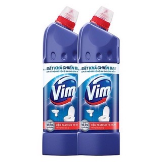 [🎁🎁🎁VIM - Mua 1 tặng 1] Combo 2 chai Nước Tẩy Bồn Cầu Vim Diệt Khuẩn 900ml + Tặng 1 Nước rửa chén thiên nhiên 550gr