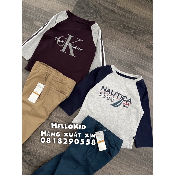 B342 - Bộ áo thun kèm Jogger bé trai