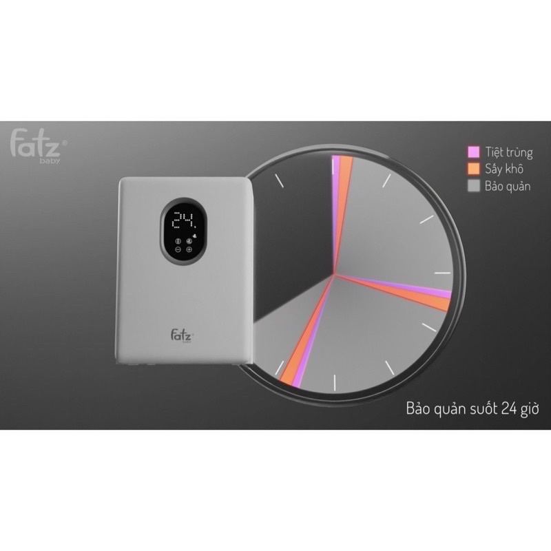 Máy tiệt trùng sấy khô UVC - Led Fatzbaby King 3 - 19L FB4733BT