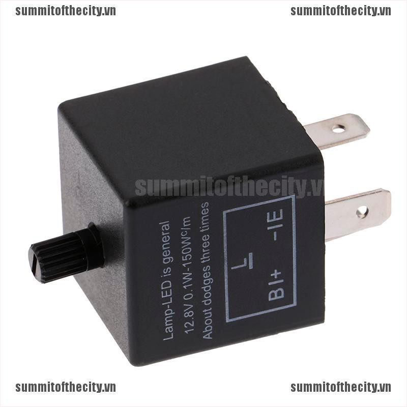 Rơ Le Đèn LED Tín Hiệu Điện Tử 3Pins 12V Cho Xe Hơi