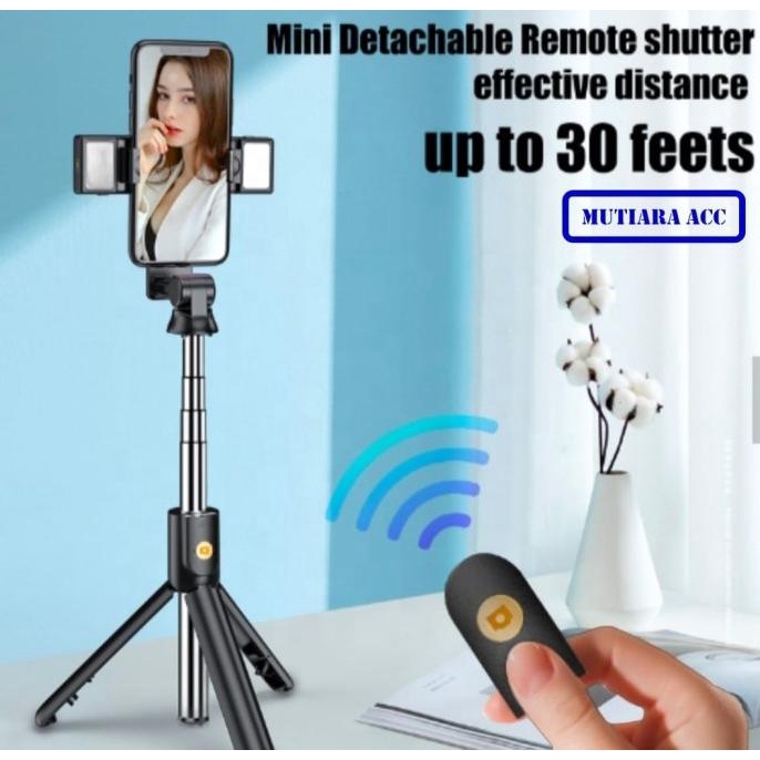 Gậy Tự Sướng 3 Trong 1 Có Đèn LED K12D