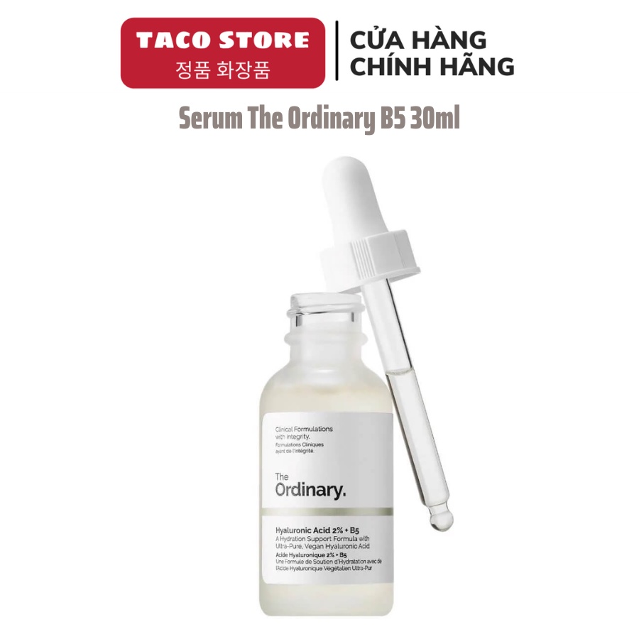 Tinh chất cấp ẩm hồi phục The Ordinary Hyaluronic Acid 2% + B5