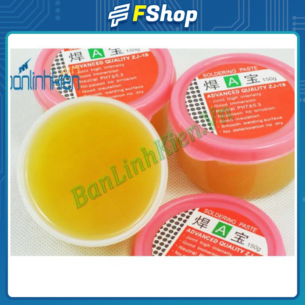 Mỡ Hàn ZJ-18 loại 150g