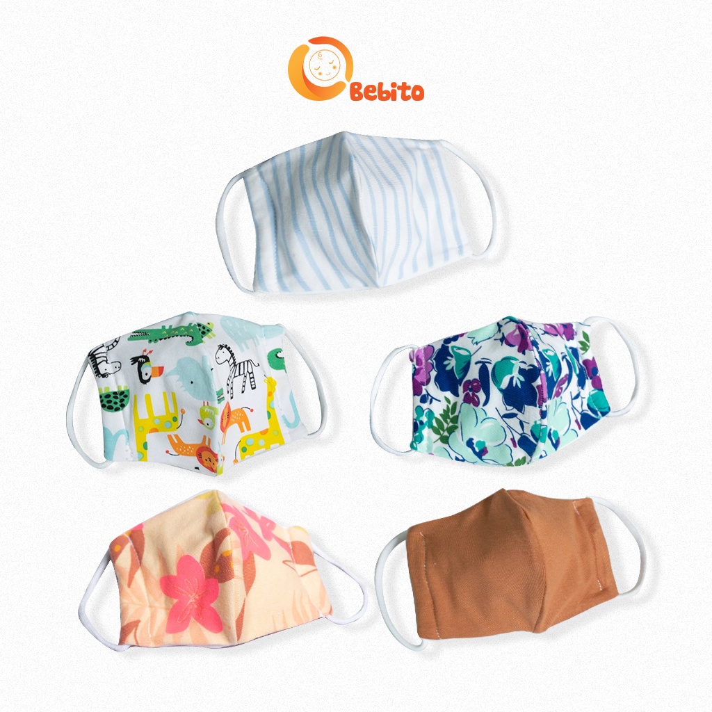 Khẩu trang cho bé TURBAN khẩu vải cao cấp trẻ em - sp 33