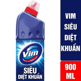 Vim Nước Tẩy Rửa Nhà Tắm và Bồn Cầu chai 900ml