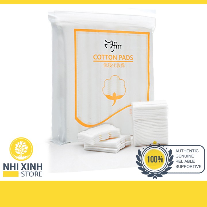 Bông Tẩy Trang 3 Lớp Cotton Pads [Túi 222 miếng]
