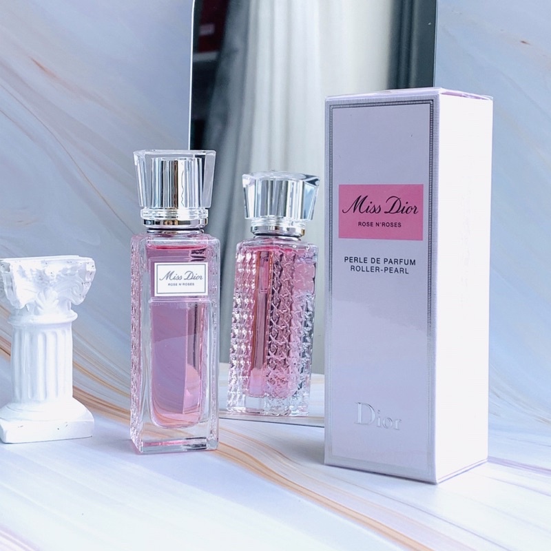 Nước hoa Miss Dior Rose N'Roses EDT 20ml - Dạng lăn