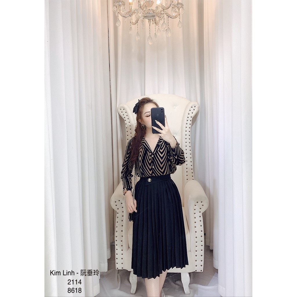 Chân Váy Xếp Ly Cực Xinh - Kim Linh Shop | BigBuy360 - bigbuy360.vn