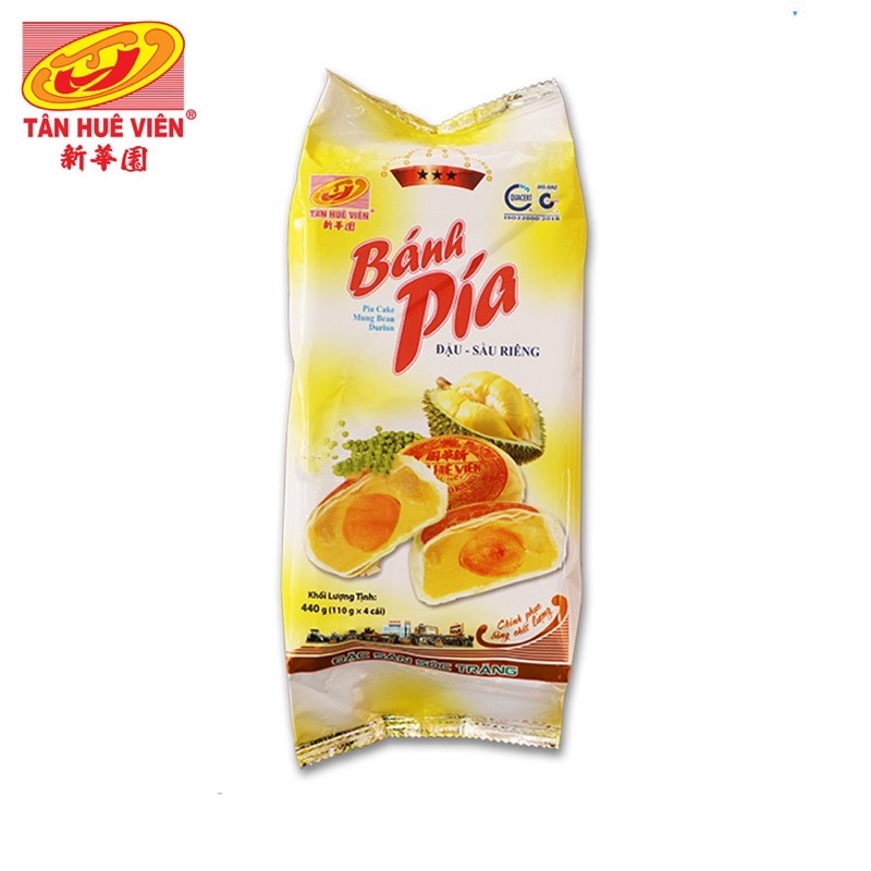 Bánh pía đậu xanh sầu riêng 3* Tân Huê Viên