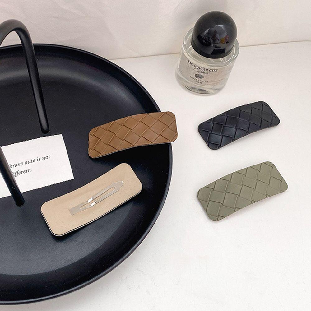 Kẹp Tóc BB Màu Trơn Phong Cách Hàn Quốc Dễ Thương Thời Trang Dự Tiệc