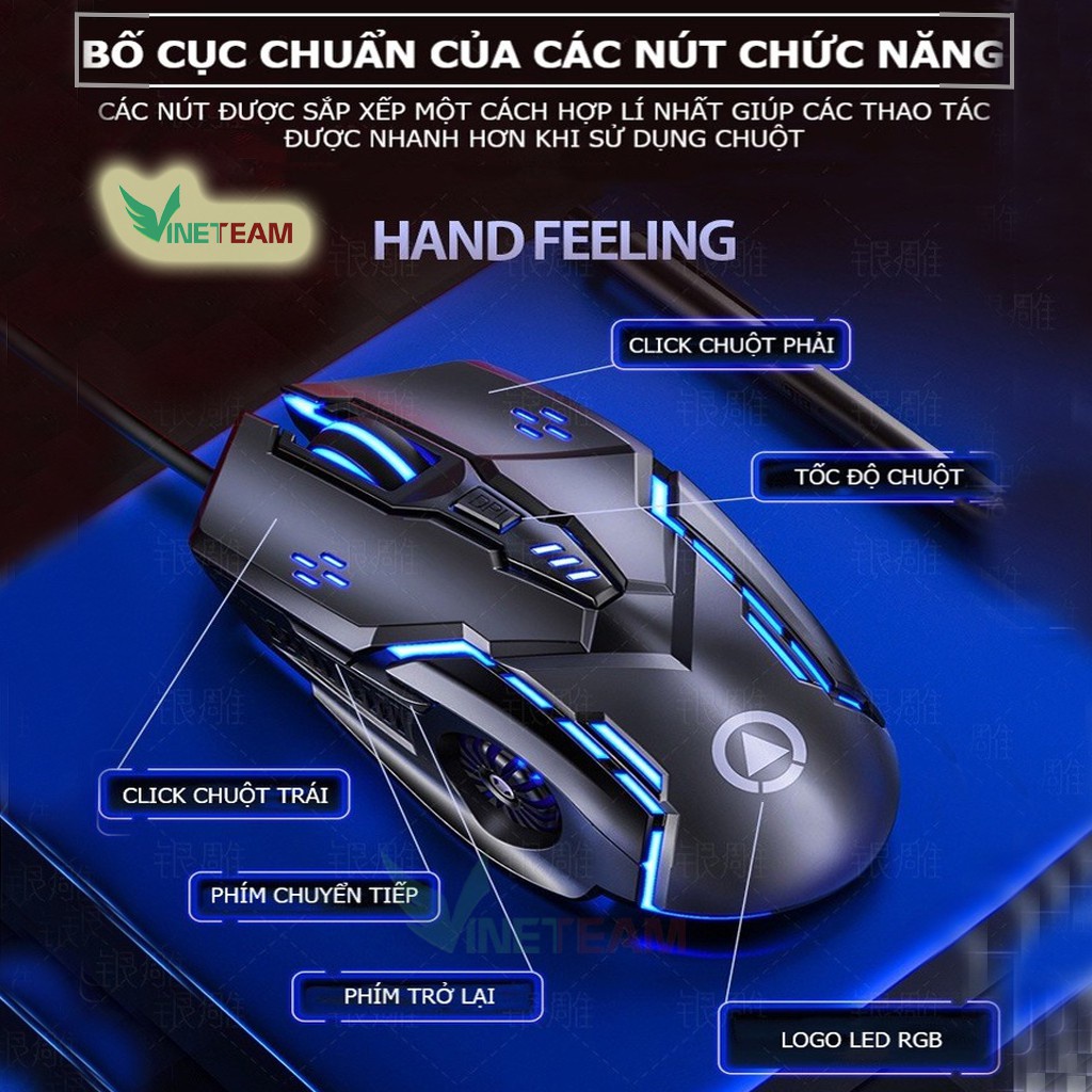 Chuột game có dây Estone | IMICE X7 / Chuột X3 / YINDIAO G5