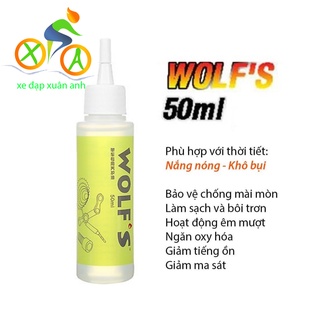 [xedapxuananh] Dầu tra sên xích líp xe đạp WOLFS