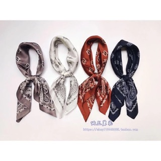 Khăn bandana lụa. (Size 70x70)