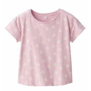Áo Muji chấm bi bé gái xuất Nhật