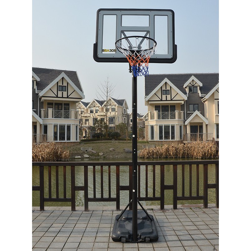 Trụ bóng rổ S021A dùng tập tại nhà có thể thay đổi chiều cao từ 2,3m tới 3,05m
