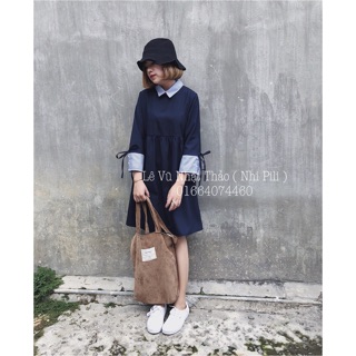 Babydoll phối kẻ