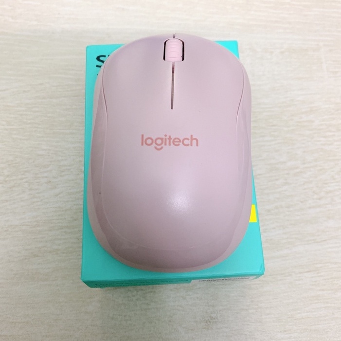 Chuột Không Dây Logitech M220 Không Tiếng Động- Có Công Tắc On/Off  - Độ Nhạy Cao - Bảo Hành 12 Tháng