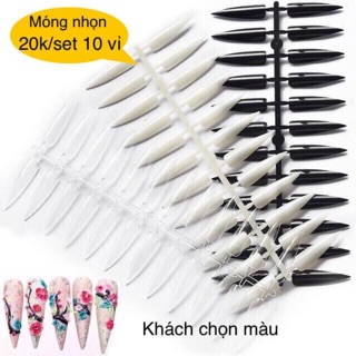 10 vỉ móng nhọn
