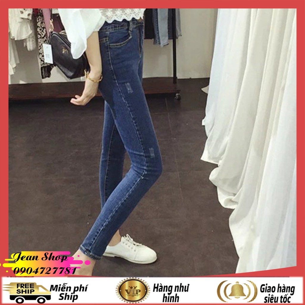 Quần bò nữ giá rẻ 🍎FREE SHIP🍎 Quần jean nữ cạp cao hàng Quảng Châu Q11 | BigBuy360 - bigbuy360.vn