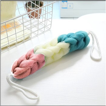 Bông tắm vải lưới mềm mại cao cấp, bông tắm tạo bọt kéo dài nhiều màu giá rẻ (BTD01)