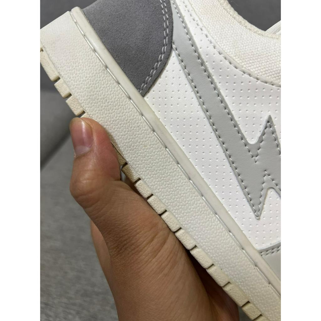 Mẫu Mới Giày_Nike Jorrdann Xám xanh Jd1 Cổ thấp Hot trend 2023